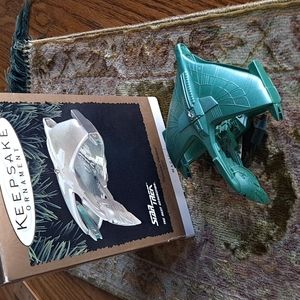 Hallmark 1995 Star Trek Romulan Warship Christmas Ornament